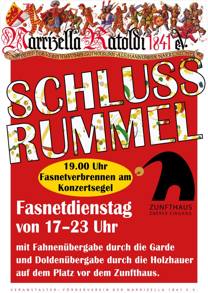 Plakat Schlussrummel 2026